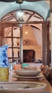 Posezení v ubytování Masseria Julia by LoveSud