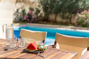 Bazén v ubytování Crete Essence Villas - Lagkada nebo v jeho okolí