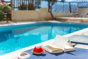 Bazén v ubytování Crete Essence Villas - Lagkada nebo v jeho okolí