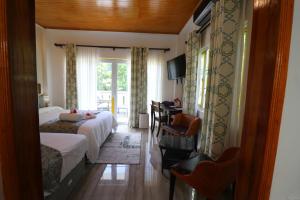 TV a/nebo společenská místnost v ubytování Mountain View Hotel