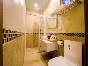 Koupelna v ubytování Easy Home Stay