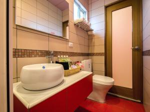 Koupelna v ubytování Easy Home Stay
