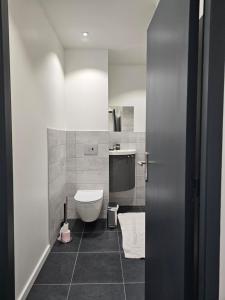 Koupelna v ubytování Appartement de caractère