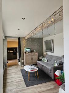 Posezení v ubytování Appartement de caractère