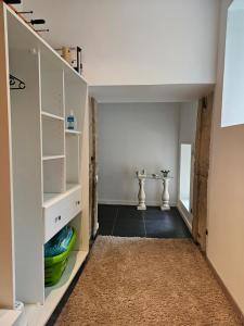 Kuchyň nebo kuchyňský kout v ubytování Appartement de caractère