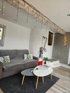 Posezení v ubytování Appartement de caractère