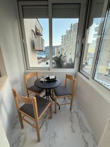 Balkón nebo terasa v ubytování Apartement Igalo Center
