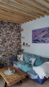 Χώρος καθιστικού στο PineNpeak