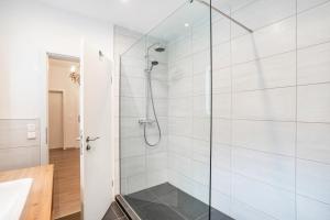Koupelna v ubytování Ferienwohnung Wilde7