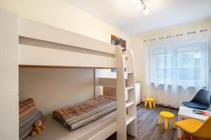 Postel nebo postele na pokoji v ubytování Ferienwohnung Wilde7
