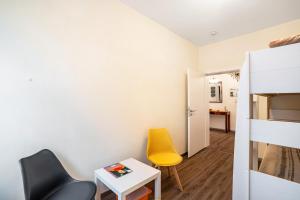 Kuchyň nebo kuchyňský kout v ubytování Ferienwohnung Wilde7