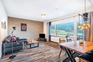 Posezení v ubytování Ferienwohnung Wilde7