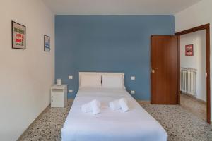 Postel nebo postele na pokoji v ubytování Italianflat - University rooms