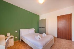 Postel nebo postele na pokoji v ubytování Italianflat - University rooms
