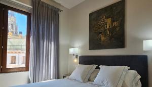 Postel nebo postele na pokoji v ubytování Posada San Ginés - Boutique rooms