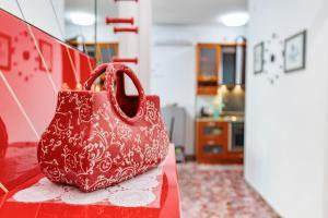 A kitchen or kitchenette at Appartamento Milly