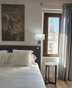 Postel nebo postele na pokoji v ubytování Posada San Ginés - Boutique rooms