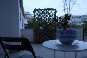 Balkón nebo terasa v ubytování Ariadni Apartment Cozy Escape