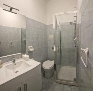 Koupelna v ubytování Albergo ristorante Da Tunon