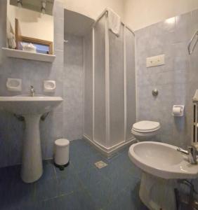 Koupelna v ubytování Albergo ristorante Da Tunon