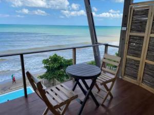 Landskap semula jadi dekat dengan lodge