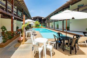Bazén v ubytování Hotel Adriattico nebo v jeho okolí