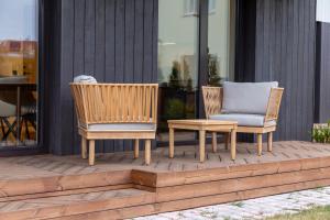 Patio nebo venkovní prostory v ubytování Heven Apartments Karusselli + 121 fotografií