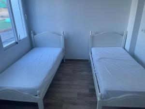 Postel nebo postele na pokoji v ubytování Ferienwohnung Benidorm