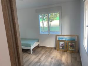 Postel nebo postele na pokoji v ubytování Ferienwohnung Benidorm