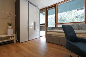 Posezení v ubytování 1-bedroom business hub easy life