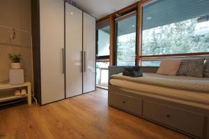 Posezení v ubytování 1-bedroom business hub easy life