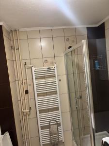 Koupelna v ubytování Apartman Centar