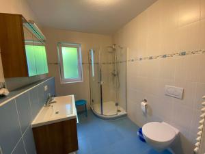 Koupelna v ubytování Ferienhaus-Maxe-Wohnung-Hannah
