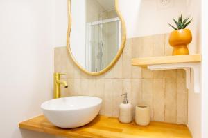 Koupelna v ubytování L'Arizona - 2 min de la Gare - Lit Queen Size