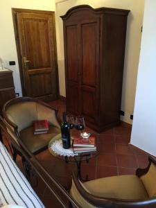 Posezení v ubytování Villa Loghino