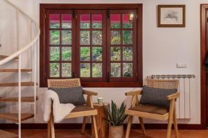 Χώρος καθιστικού στο A refuge in nature - Chalet D'Avó Teresa