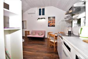 Kuchyňa alebo kuchynka v ubytovaní Studio Apartments SKORIC Opatija Volosko