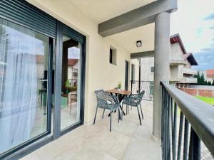 Balkón nebo terasa v ubytování Ilidza Apartments - PEJTON RESIDENCE - Free Parking