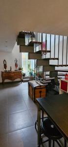 Χώρος καθιστικού στο Esprit Loft