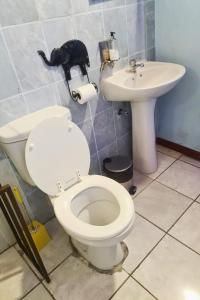 Koupelna v ubytování maya bnb