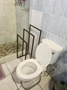 Koupelna v ubytování maya bnb