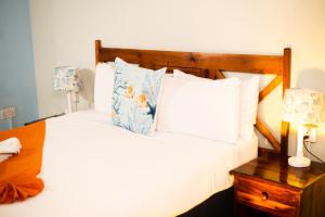 Postel nebo postele na pokoji v ubytování maya bnb