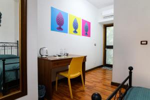 TV a/nebo společenská místnost v ubytování B&B Al Centro