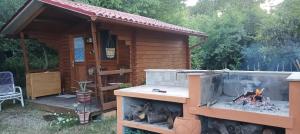 Gril pre hostí v ubytovaní bed & breakfast