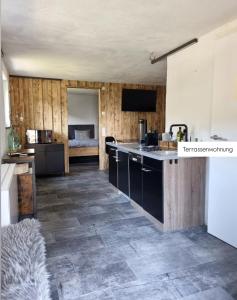 Köök või kööginurk majutusasutuses Ferienwohnung Tostner Burgblick