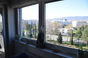 Nespecifikovaný výhled na hory nebo výhled na hory při pohledu z apartmánu