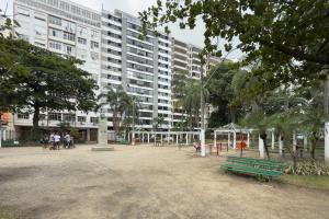 Bygningen som lejligheden ligger i