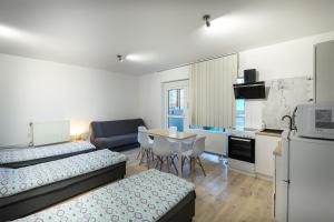 Kuchyň nebo kuchyňský kout v ubytování Mitry 4