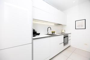 Kuchyň nebo kuchyňský kout v ubytování Apartment Apinelo + 8 fotografií