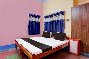 Postel nebo postele na pokoji v ubytování Super Hotel O A.R. Lodge